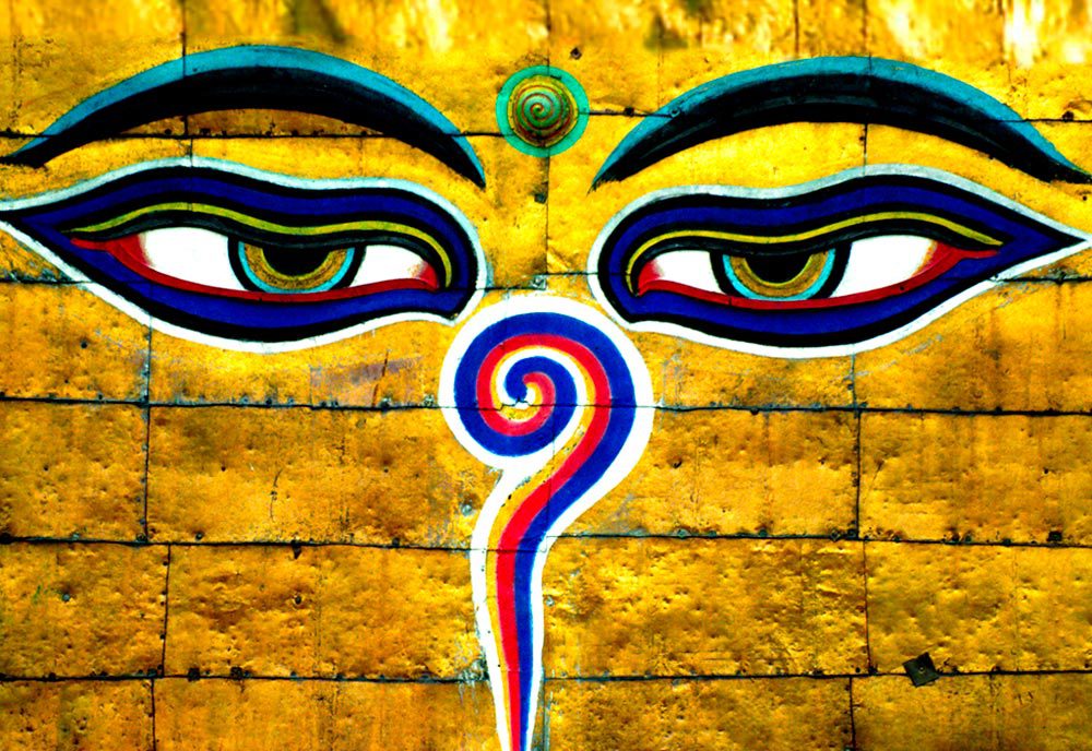 Buddha's eyes